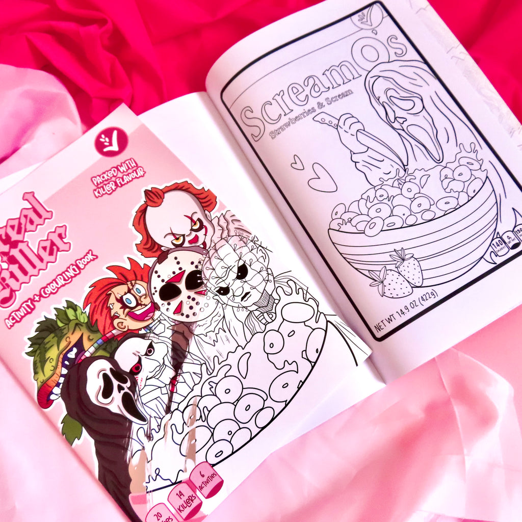Cereal Killer Colouring and Activity Book