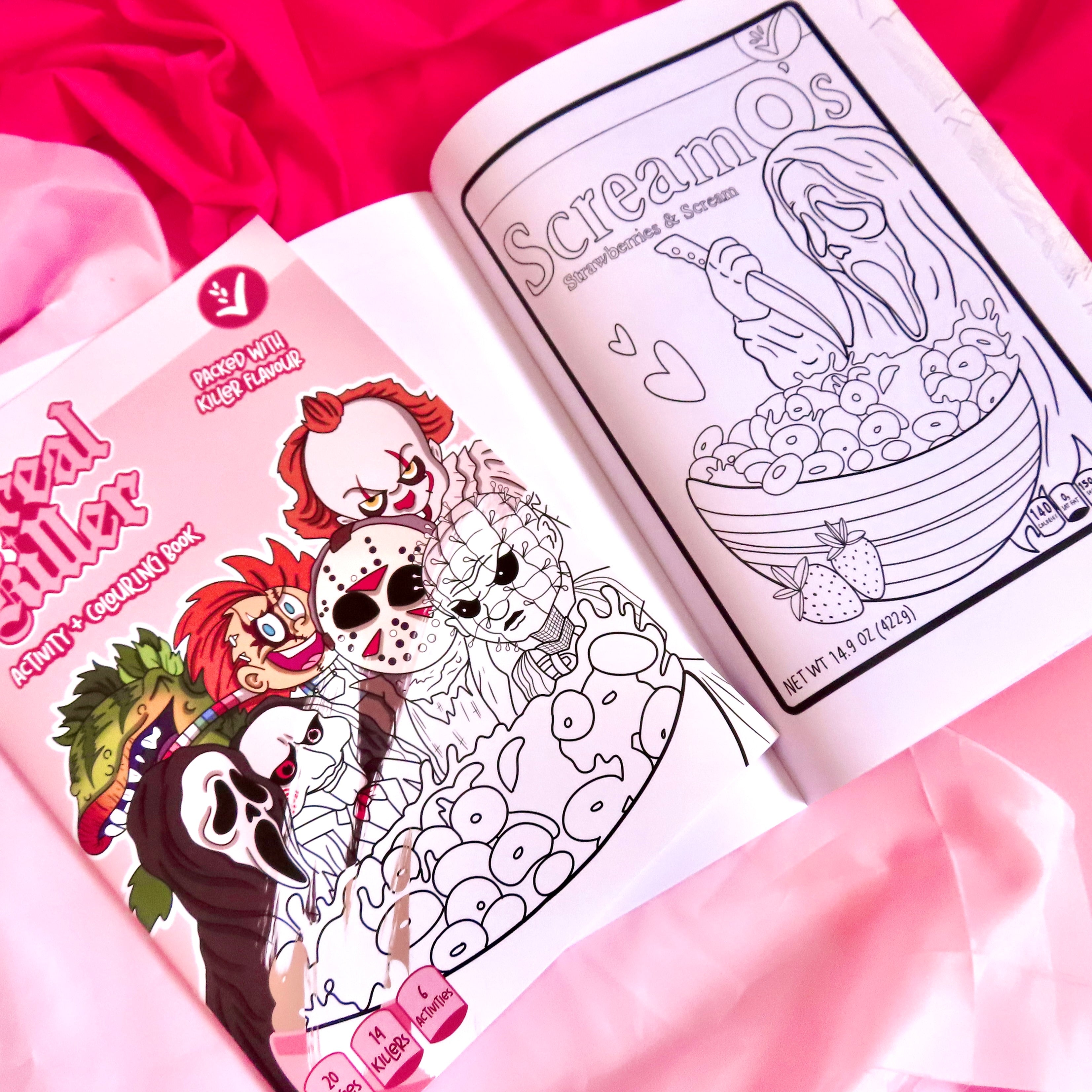 Cereal Killer Colouring and Activity Book