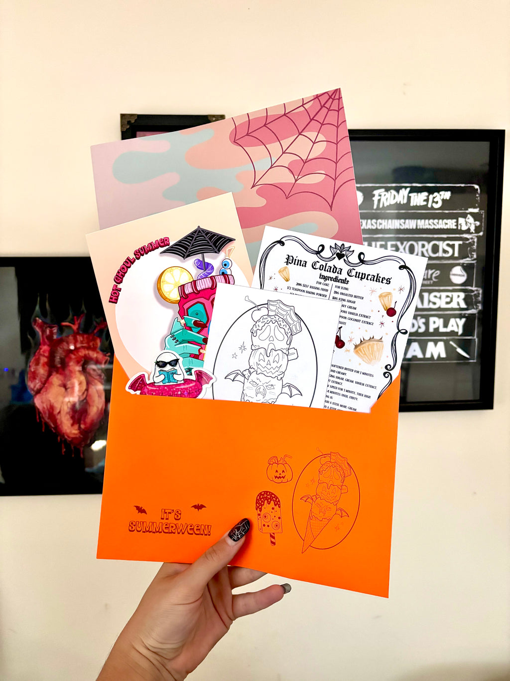August 26 Black Ink Snail Mail Club
