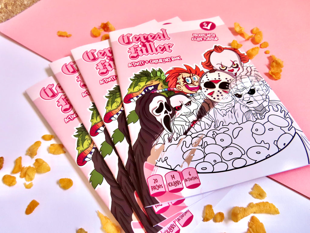 Cereal Killer Colouring and Activity Book