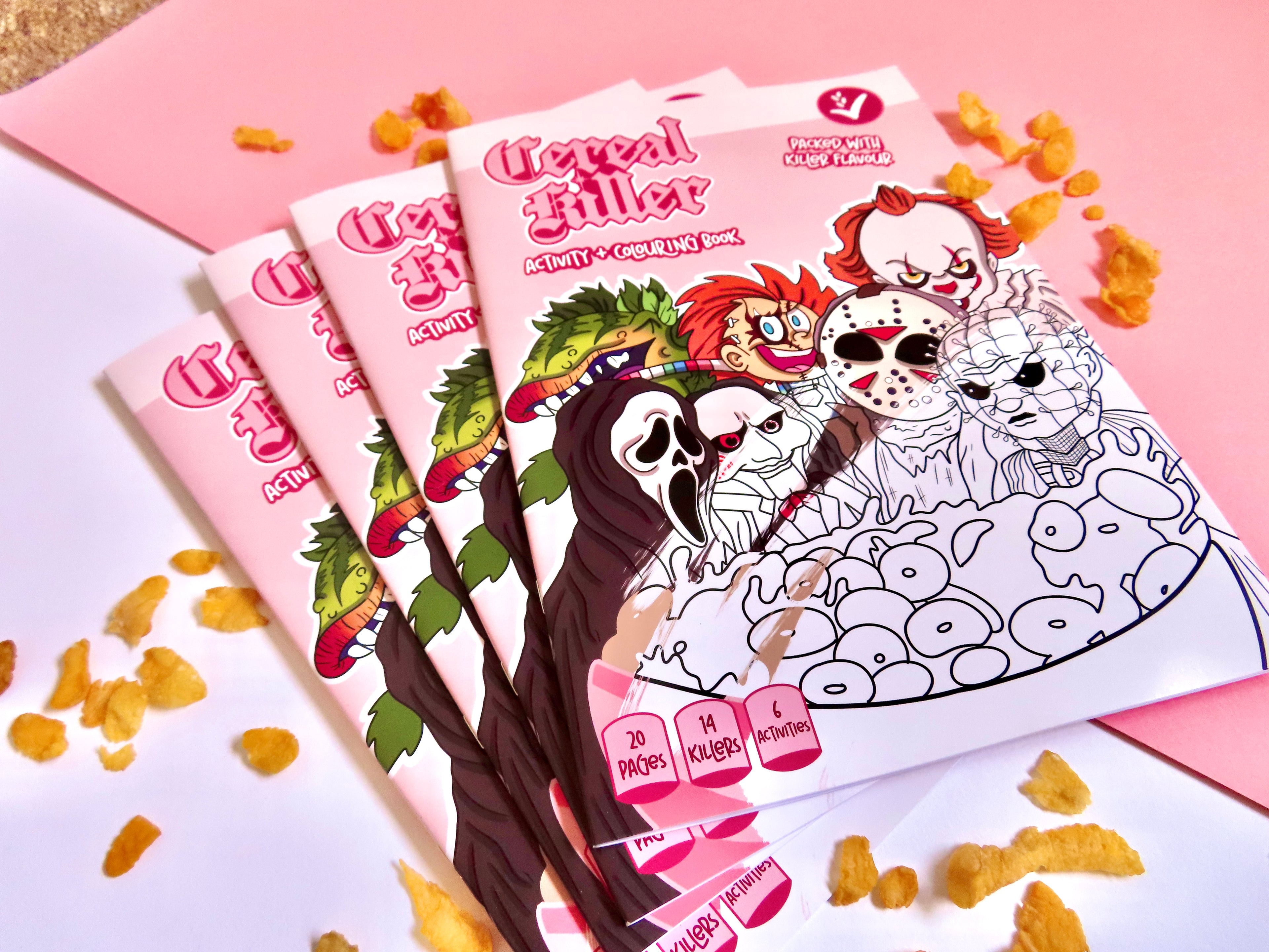 Cereal Killer Colouring and Activity Book