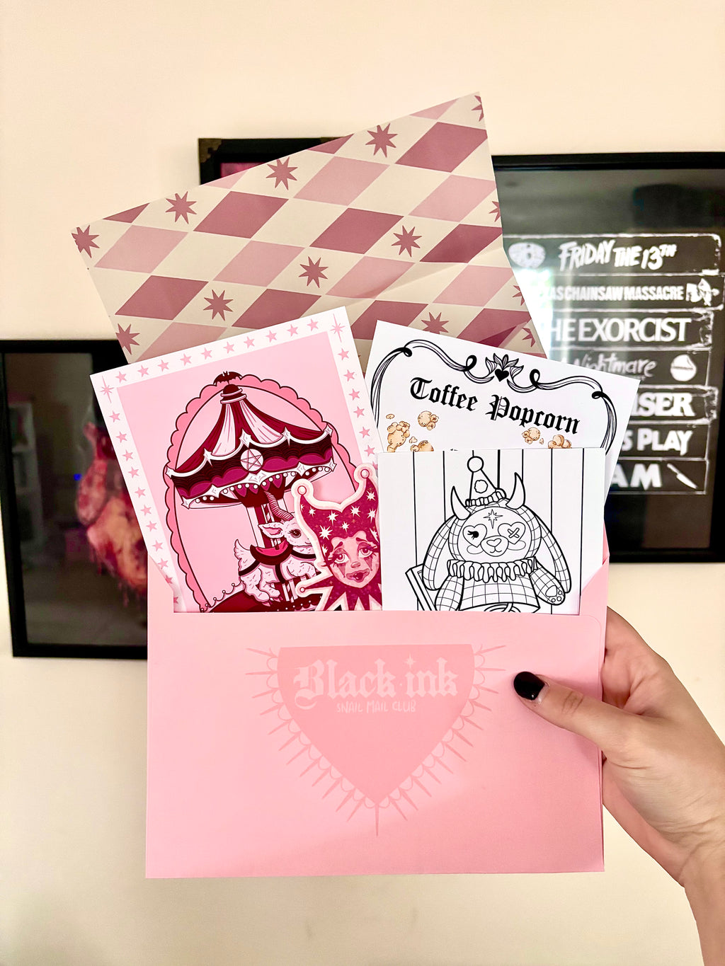 May 26 Black Ink Snail Mail