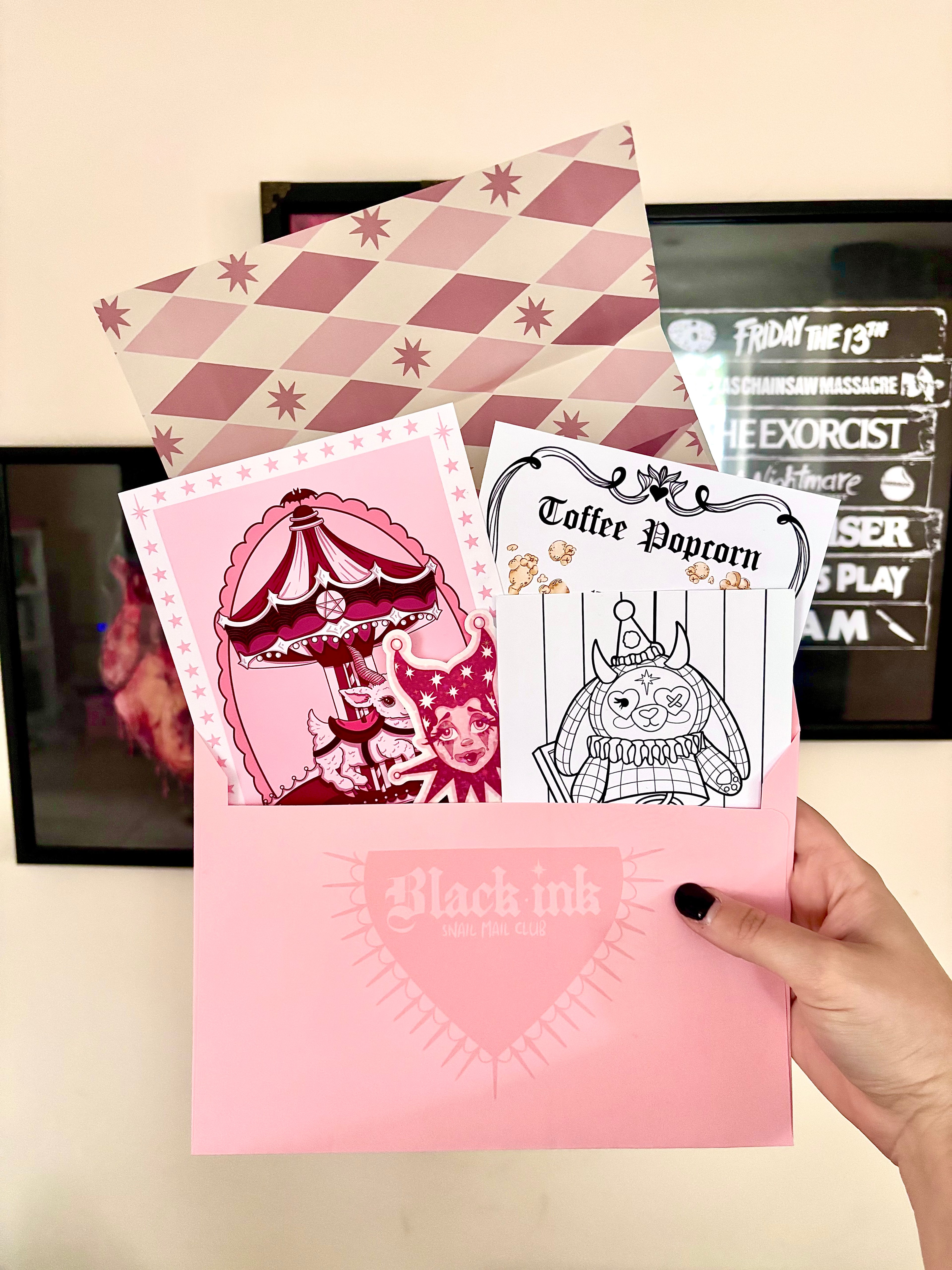 May 26 Black Ink Snail Mail