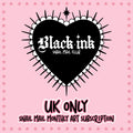 Black Ink Snail Mail Club UK ONLY